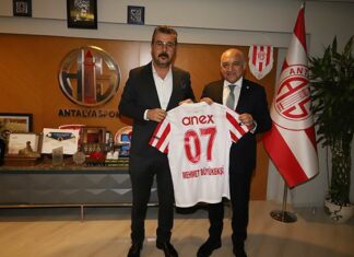 TFF Başkanı Mehmet Büyükekşi'den Antalyaspor'a ziyaret