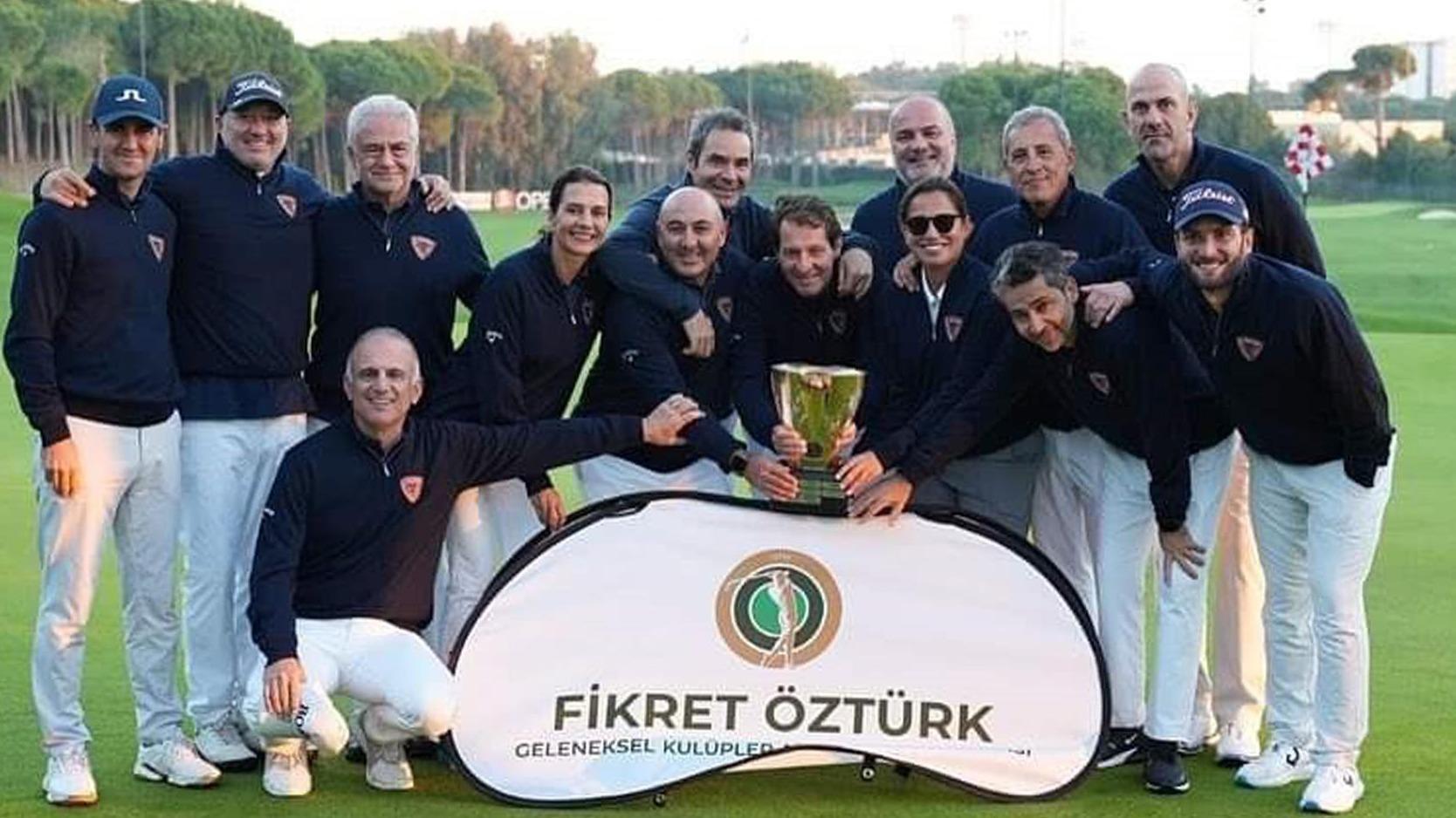 Fikret Öztürk Kulüplerarası Golf Turnuvası'nda şampiyon belli oldu