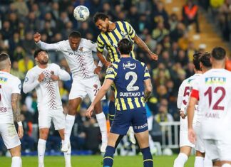 Fenerbahçe'de Joshua King'den harika kafa golü