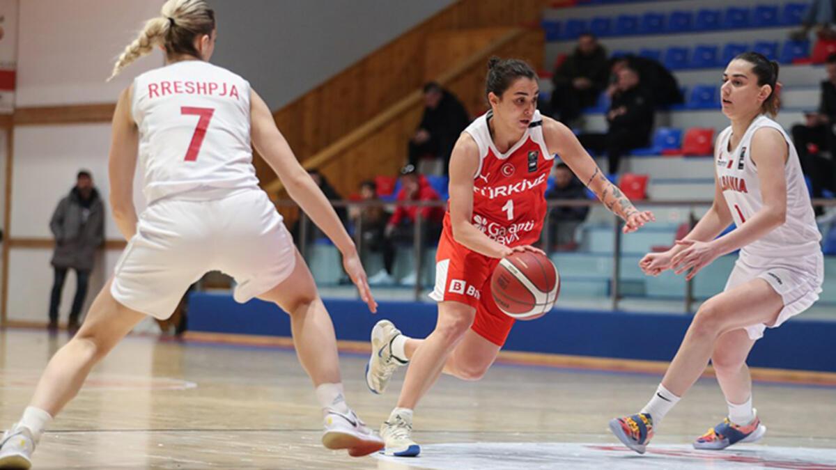 A Milli Kadın Basketbol Takımı, Arnavutluk’u rahat geçti – Basketbol Haberleri