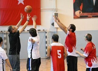 Bakan Kasapoğlu Down Sendromlu Milli Sporcular ile basketbol oynadı – Basketbol Haberleri