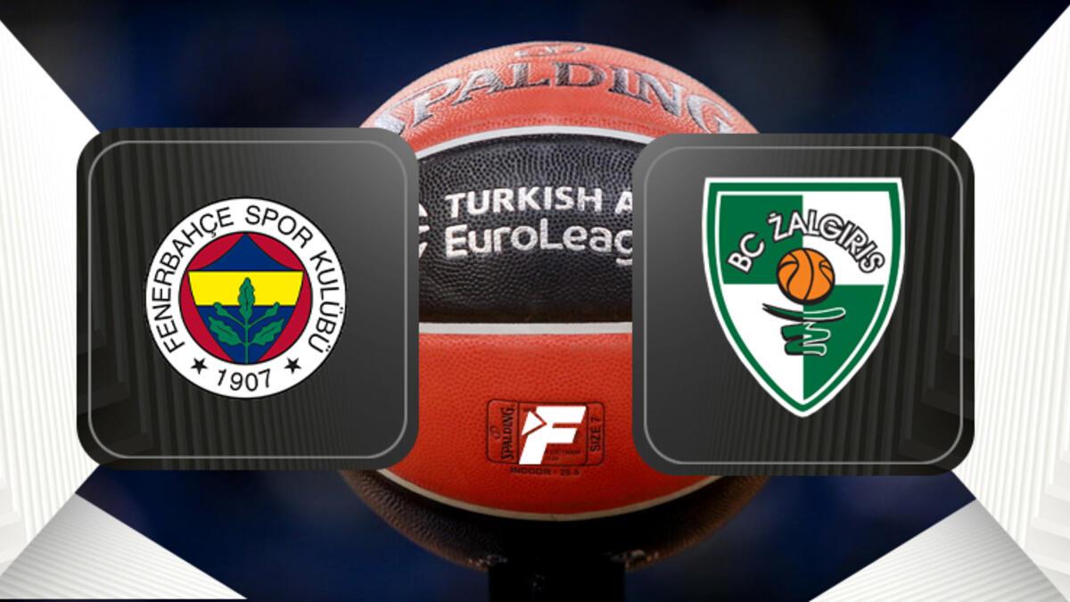 Fenerbahçe Beko – Zalgiris Kaunas maçı hangi kanalda, saat kaçta? – Basketbol Haberleri