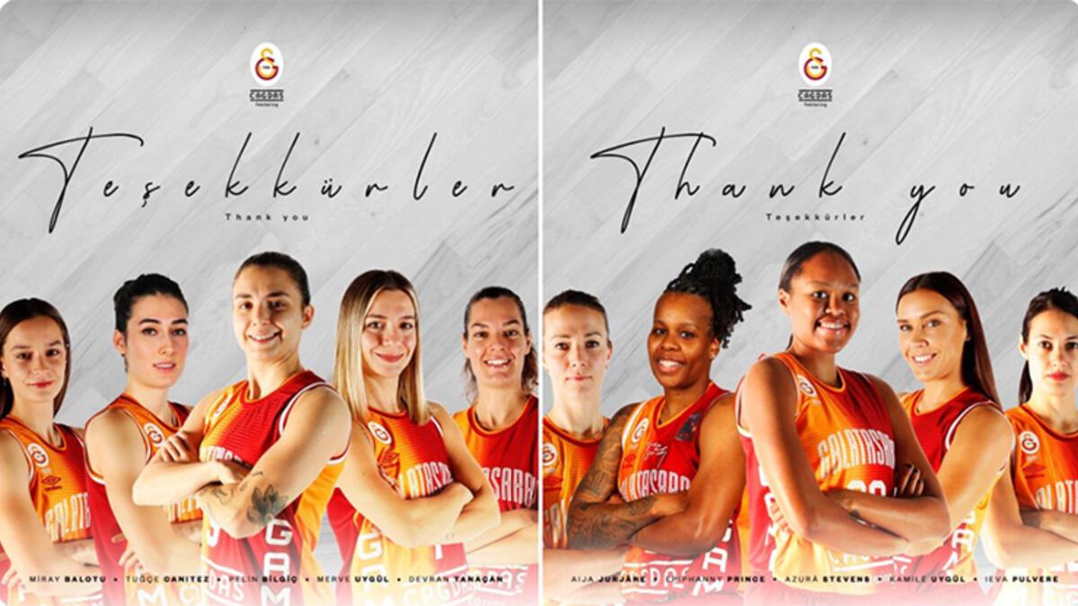 Galatasaray, 10 ayrılık açıkladı – Basketbol Haberleri