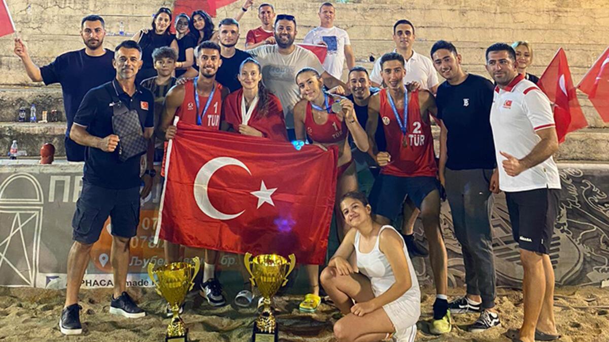 U22 Plaj Voleybolu Balkan Şampiyonası’nda şampiyon Türkiye! – Voleybol Haberleri
