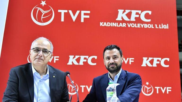 KFC Türkiye, Kadınlar Voleybol 1. Ligi’nin ana sponsoru oldu