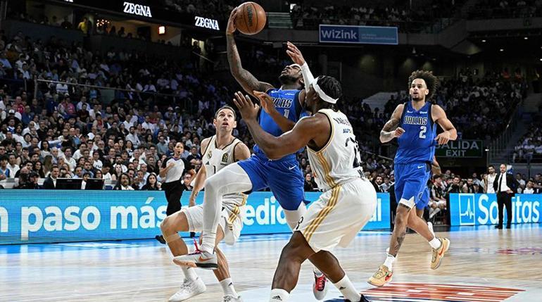 Real Madrid - Dallas Mavericks maç sonucu: 127-123 | Doncicin Madride dönüşünde kazanan Real