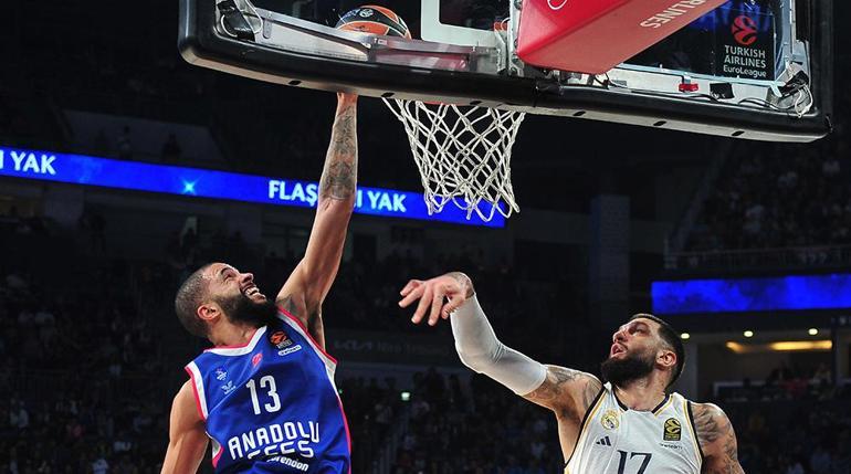 (ÖZET) Anadolu Efes - Real Madrid maç sonucu: 80-103 | Efes, 2de 0 ile başladı