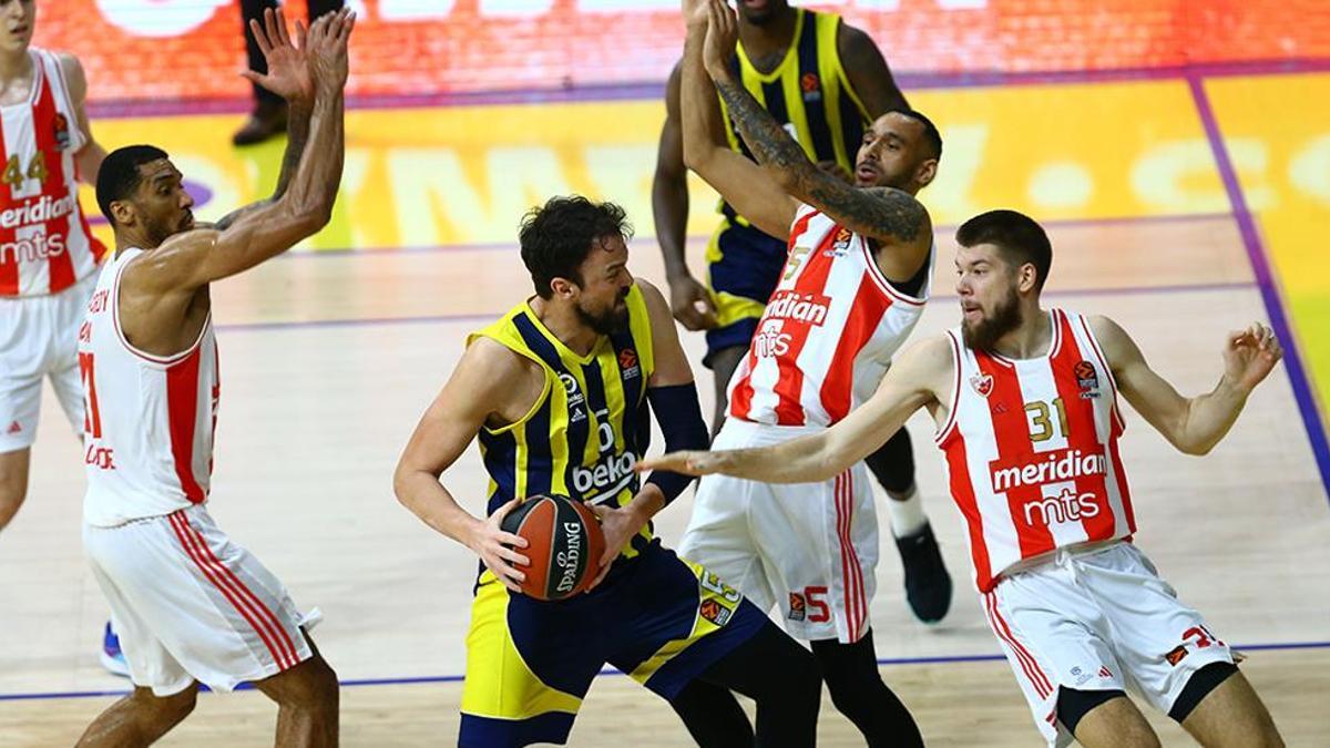 (ÖZET) Fenerbahçe Beko – Kızılyıldız maç sonucu: 76-85 | Jasikevicius’un serisi sona erdi! – Basketbol Haberleri