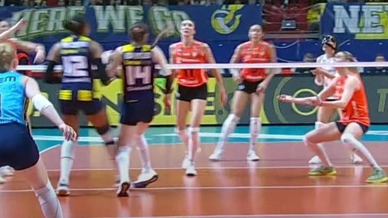 Fenerbahçede Eda Erdem şoku Arina Fedorovtseva yine maça damga vurdu