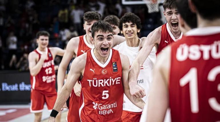 İspanyayı eleyen 17 Yaş Altı Basketbol Milli Takımımız yarı finalde