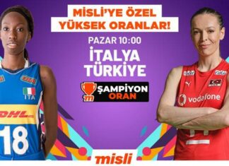 Filenin Sultanları’nın İtalya mücadelesinde Türkiye’nin En Yüksek Oranları Misli’de! – Voleybol Haberleri