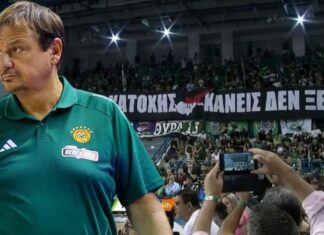 Panathinaikos – Maccabi Tel Aviv maçında skandal pankart! Ergin Ataman çılgına döndü… – Basketbol Haberleri