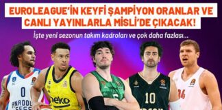 Euroleague’in keyfi Şampiyon Oranlar ve canlı yayınlarla Misli’de çıkacak! İşte yeni sezonun takım kadroları ve çok daha fazlası… – Basketbol Haberleri