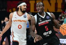 Galatasaray-CEZ Nymburk maç sonucu: 75-87 – Basketbol Haberleri