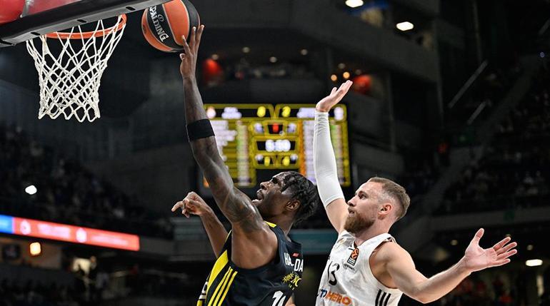 (ÖZET) Real Madrid - Fenerbahçe Beko maç sonucu: 70-82 | Nigel Hayes-Davisin gecesi