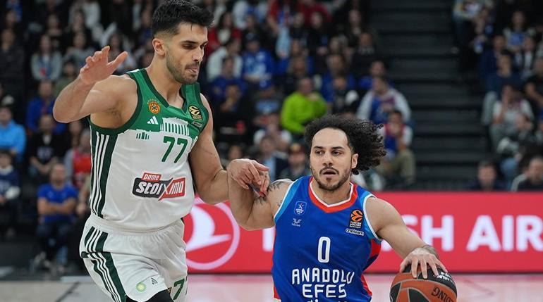 (ÖZET) Anadolu Efes - Panathinaikos maç sonucu: 93-67 | Sezonun en farklı galibiyeti