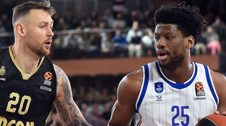 (ÖZET) Monaco - Anadolu Efes maç sonucu: 94-75 | 3 maçlık seriye son