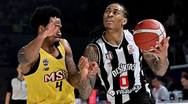 Mersinspor - Beşiktaş Fibabanka maç sonucu: 63-83 | Türkiye Kupasında ilk finalist Beşiktaş