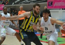 Türkiye Sigorta Basketbol Süper Ligi: Aliağa Petkimspor: 75 – Fenerbahçe: 88 – Spor Kral Gazetesi Basketbol Haberleri